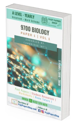 A Level Biology (9700) P-1 Past Papers
