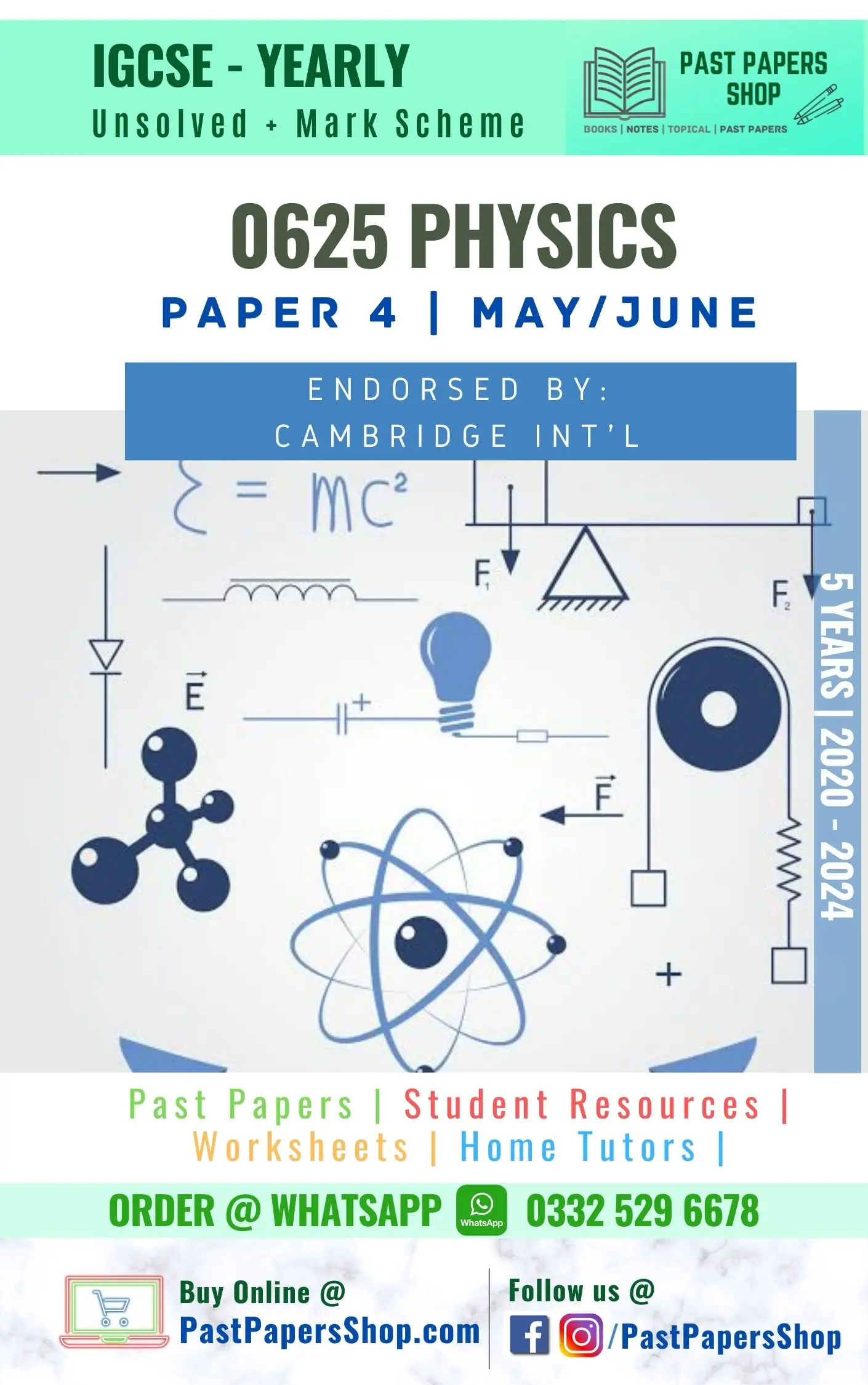 IGCSE Physics (0625) P-4 Past Papers