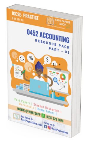 IGCSE Accounting (0452) Practice Questions