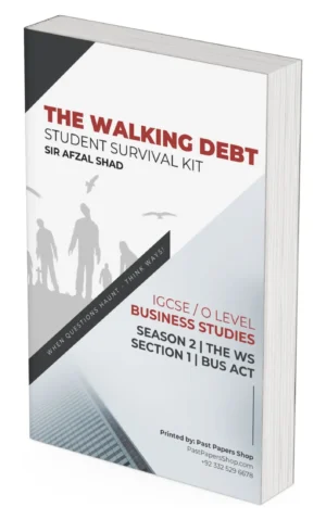 IGCSE Business (0450) Student Resource Pack - Season 2 - Unit 1